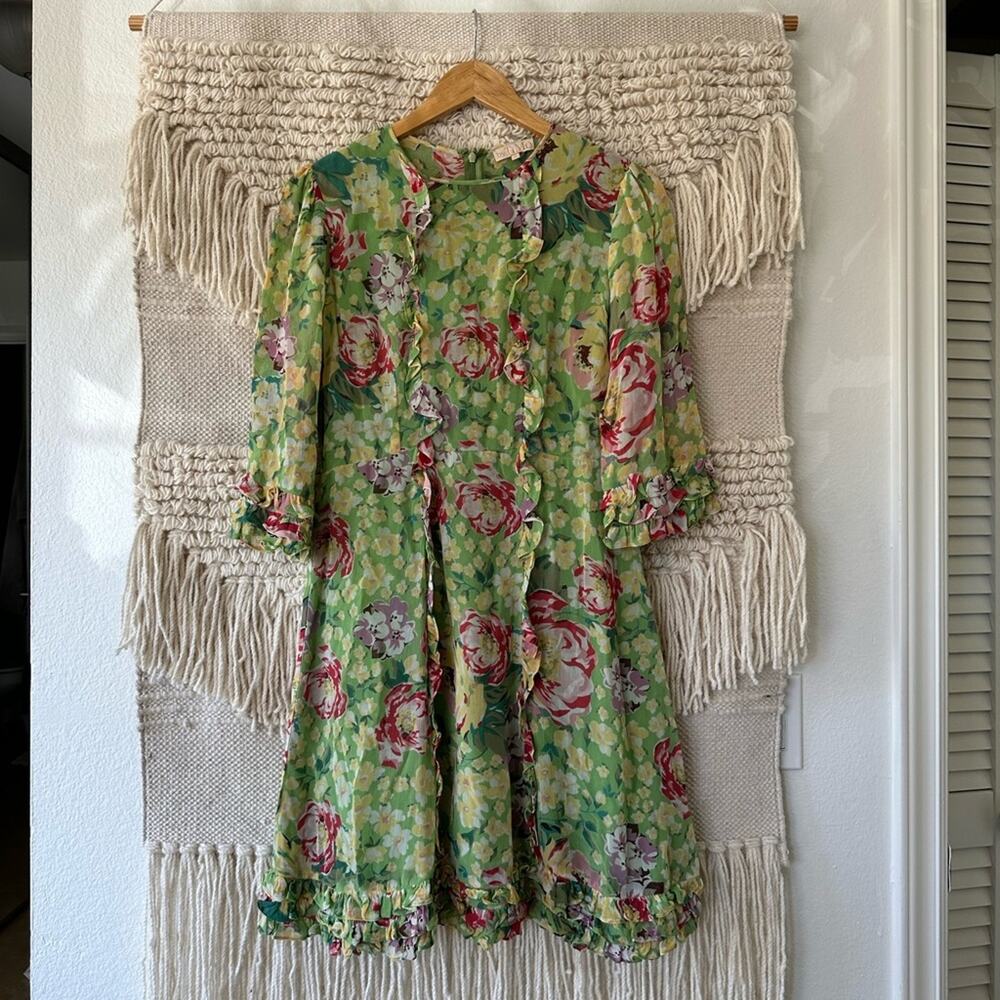 byTIMO Floral Ruffle Dress